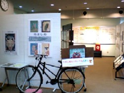 兵庫県立人と自然の博物館での展示風景その１