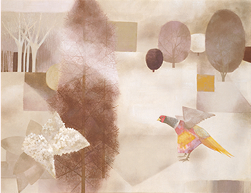 《霧の野》1960年　第24回新制作展　東京国立近代美術館蔵