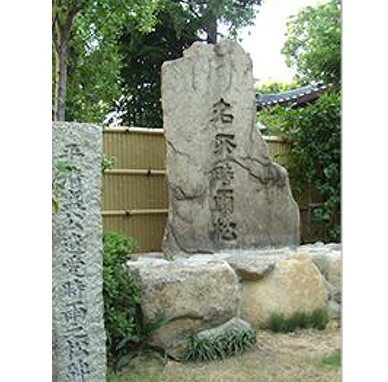 時雨の松の碑（範国寺） イメージ