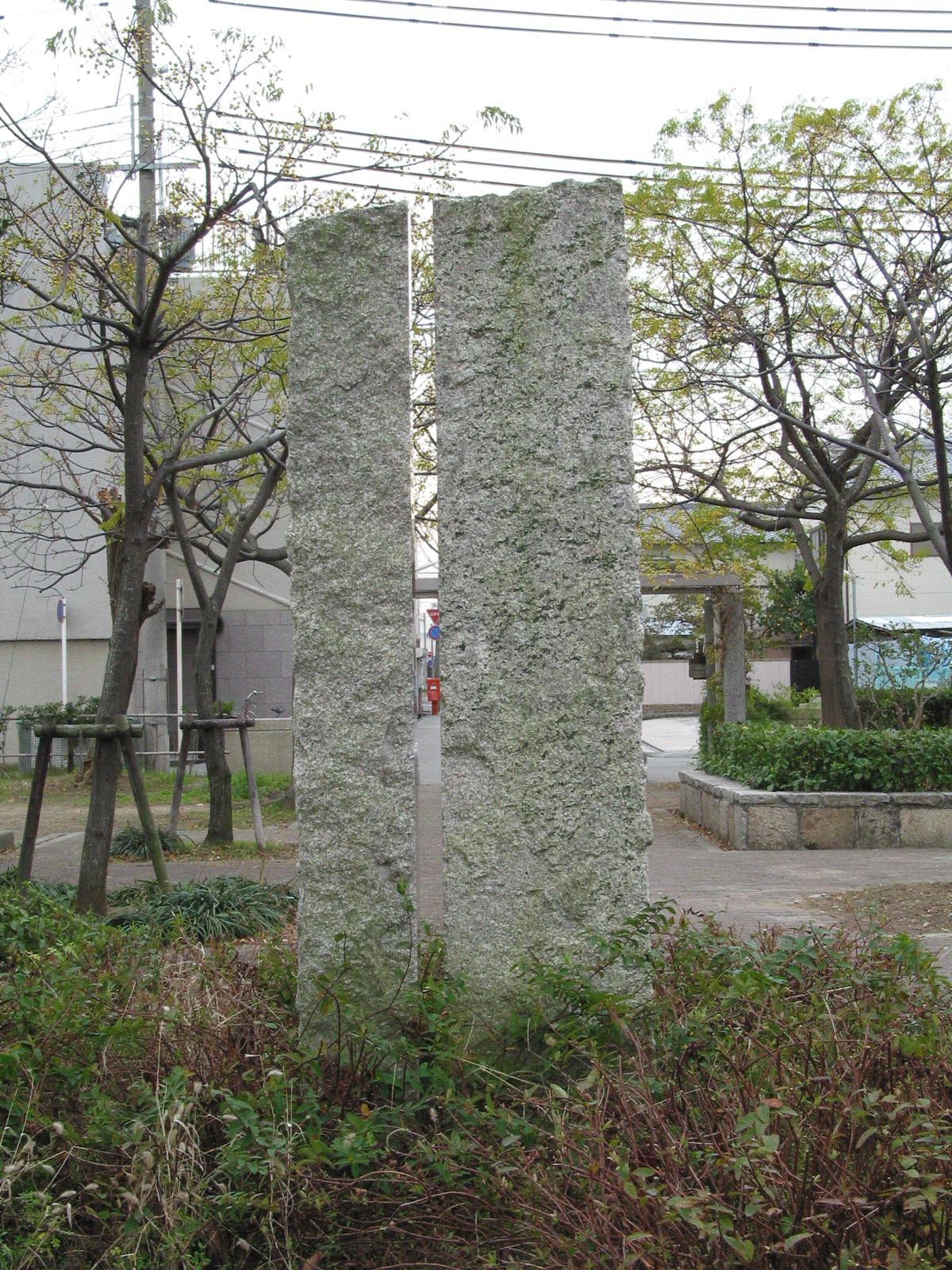 背面全景