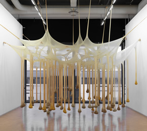 Ernesto Neto, We stopped just here at the time, 2002