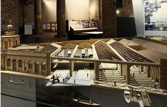 【海关大楼博物馆Punta della Dogana模型】