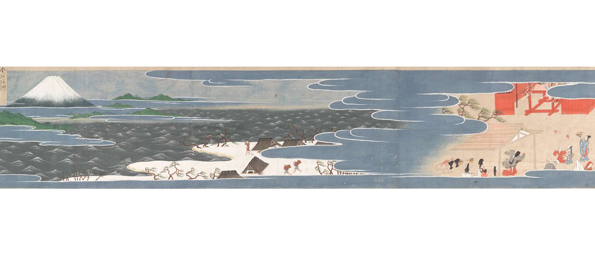 Miracles of Sanno Shrine　Muromachi period, 15th century　Important Cultural Property The Egawa Collection