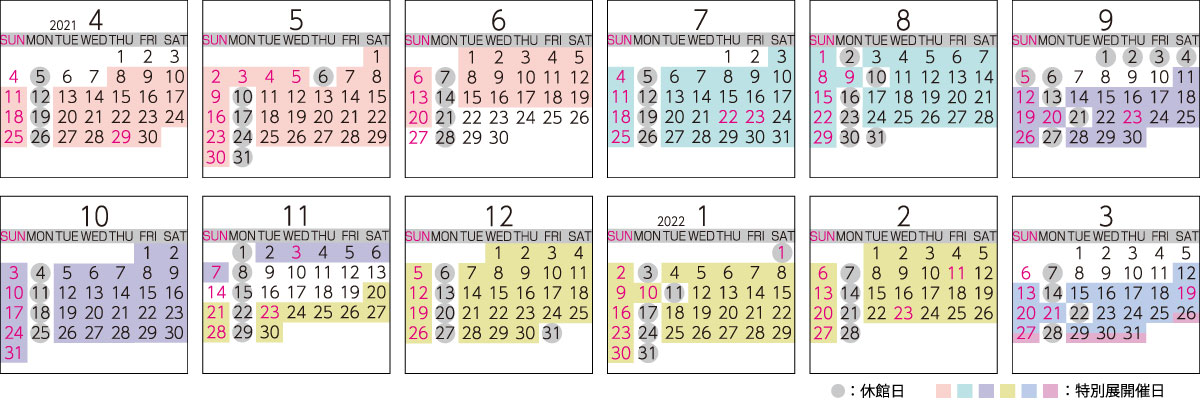 年間スケジュール
