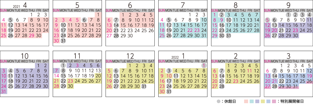 年間スケジュール