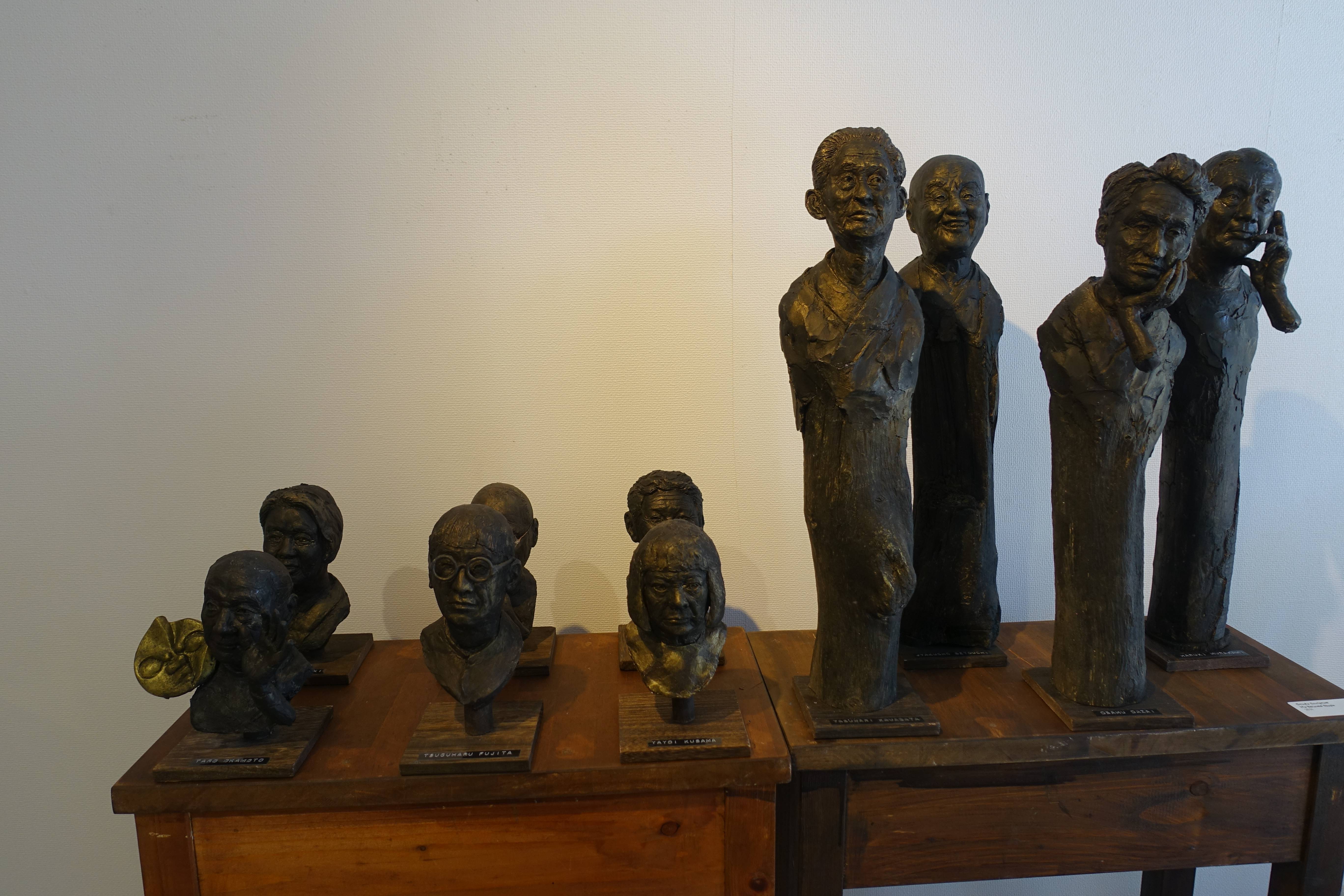 当初制作されていた粘土での作品。